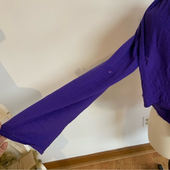 Autumn Cashmere Wrap Sweater - Picture 5 of 9